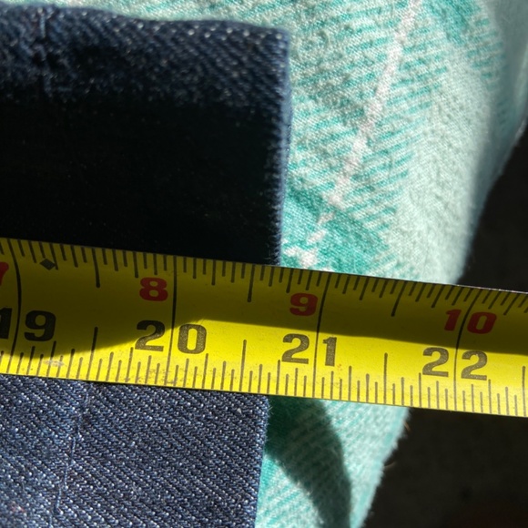 🏳️⚧️ Chinese Laundry Floral Lined Denim Blazer - Picture 9 of 11